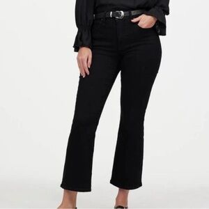 Madewell curvy kick out black Jean